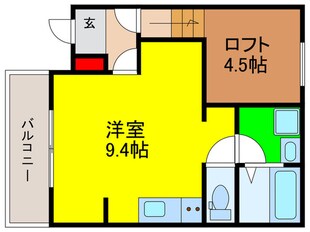 キャルムコート交野2番館の物件間取画像